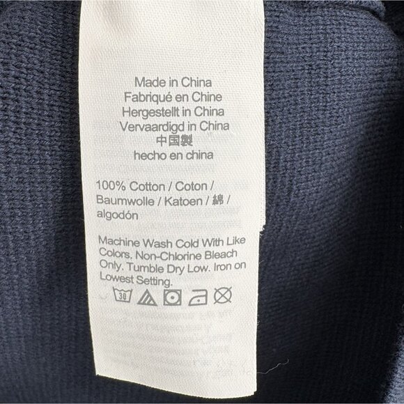 NWT J.Crew Men's Milano-Stitch Striped Sleeve Ski Sweater S Navy Red Yellow - Picture 6 of 10